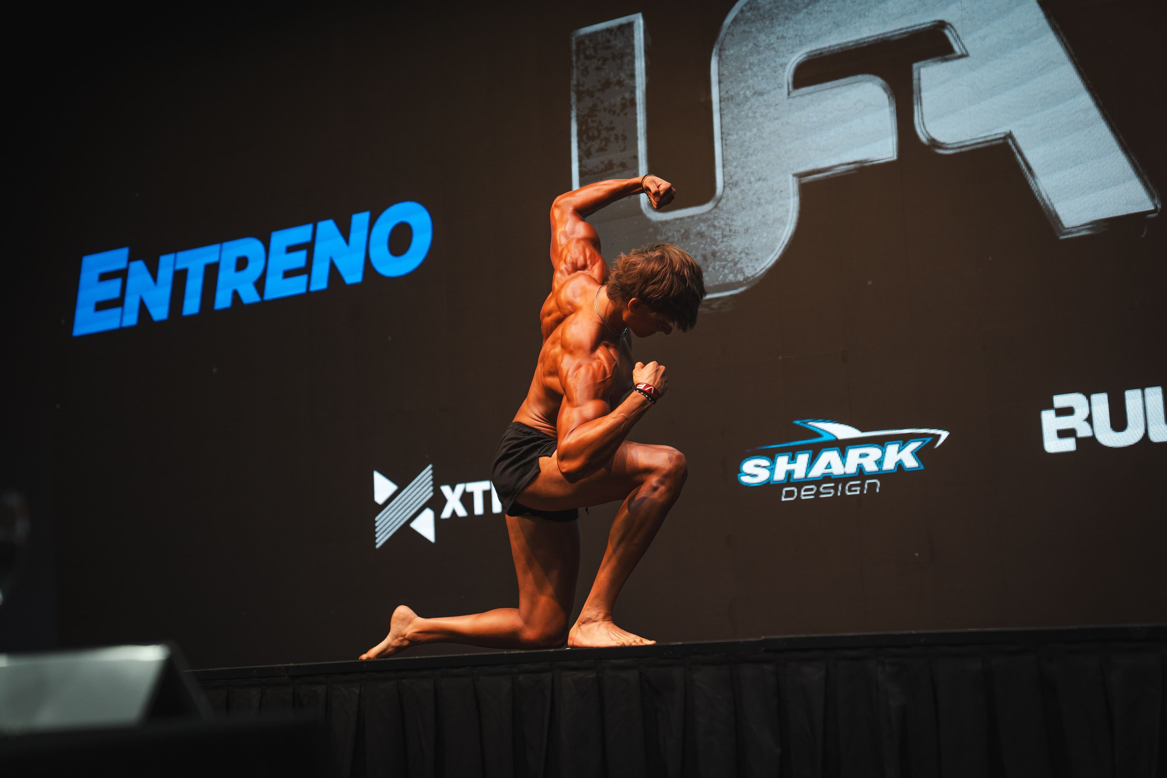 Pepu González entrenando